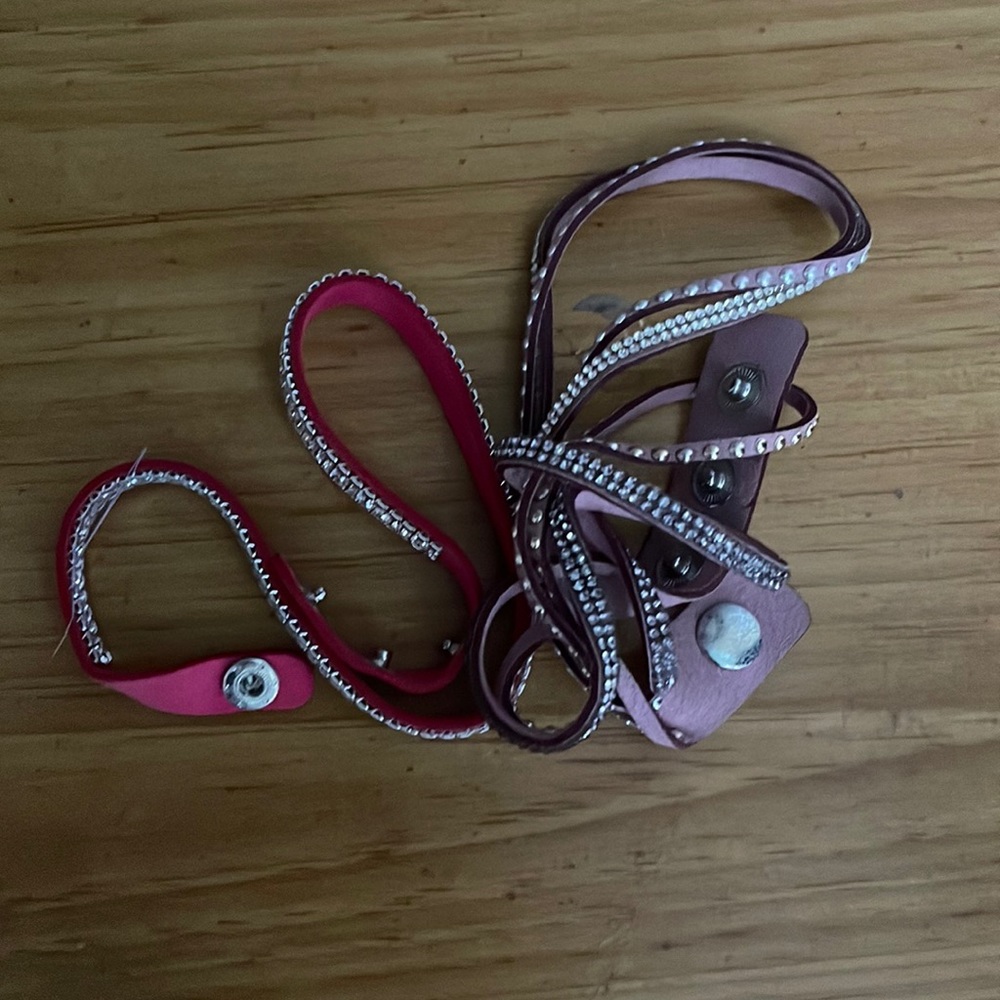 set of bracelets